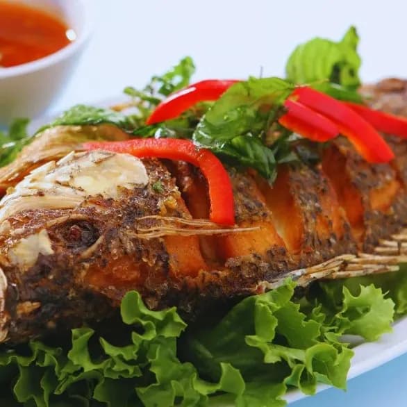 Ikan nila goreng