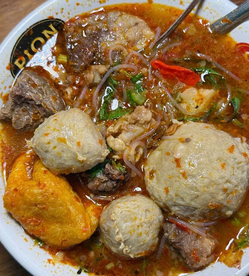Bakso tetelan sapi