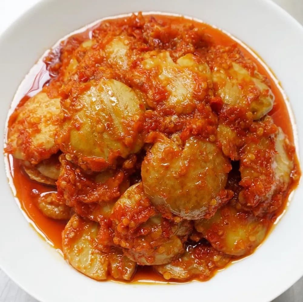 Balado jengkol pedas