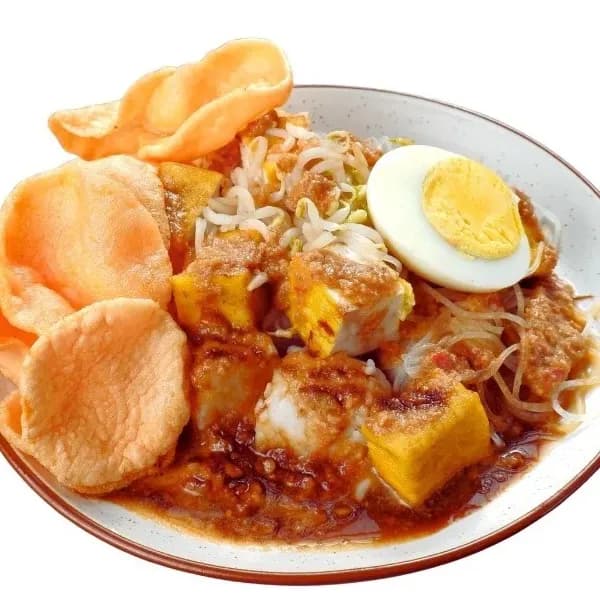 Ketoprak bumbu kacang