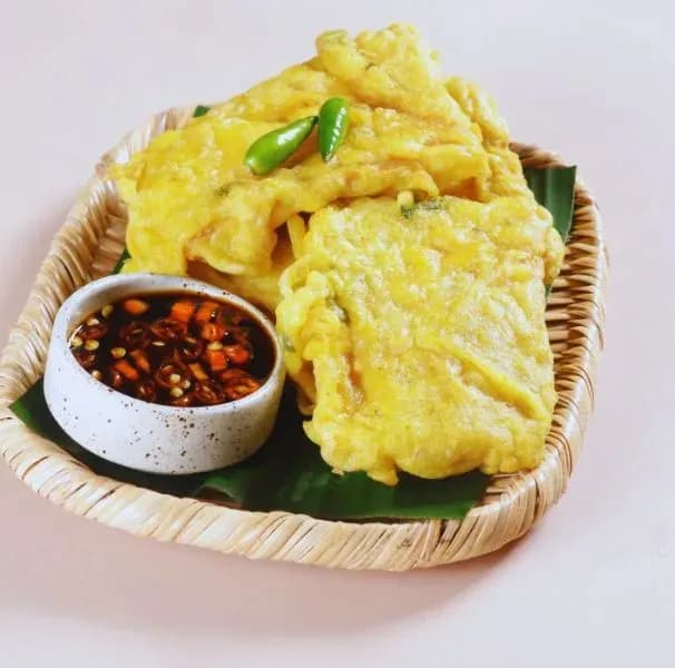 Tempe tepung goreng